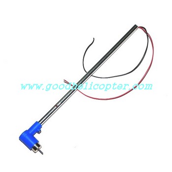 mjx-t-series-t20-t620 helicopter parts blue color tail set (tail big boom + tail motor + blue color tail motor deck)